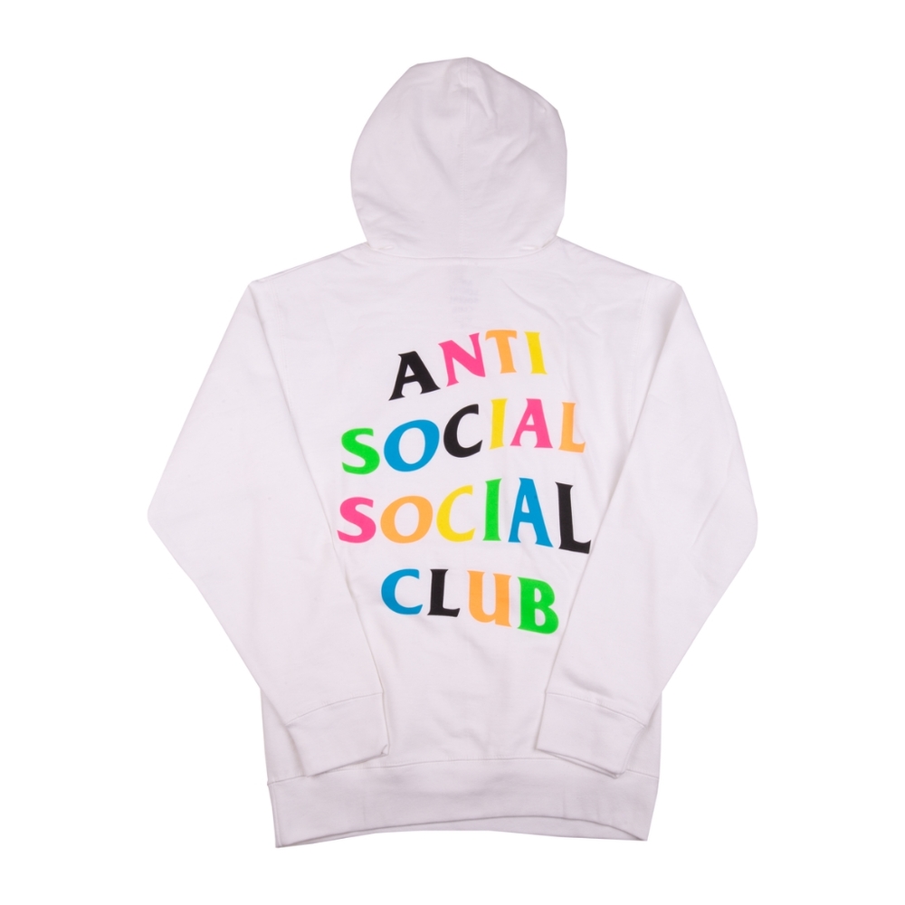 Anti Social Social Club Rainbow Pullover Hoodie